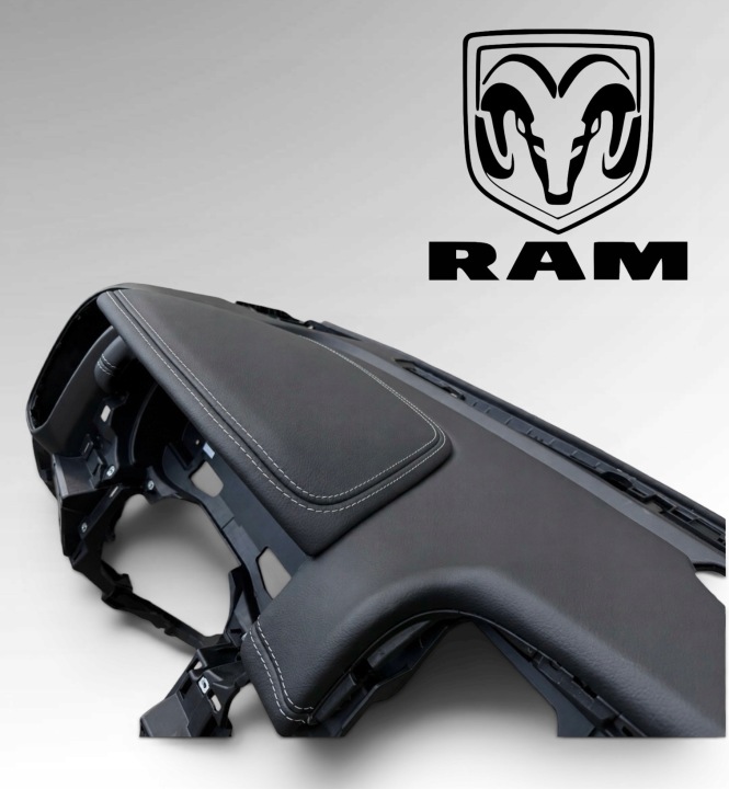 DODGE RAM TRUCK 1500 PLANCHE CUIR COCKPIT CONSOLE COUSSINS RÉPARATION SUR 2019