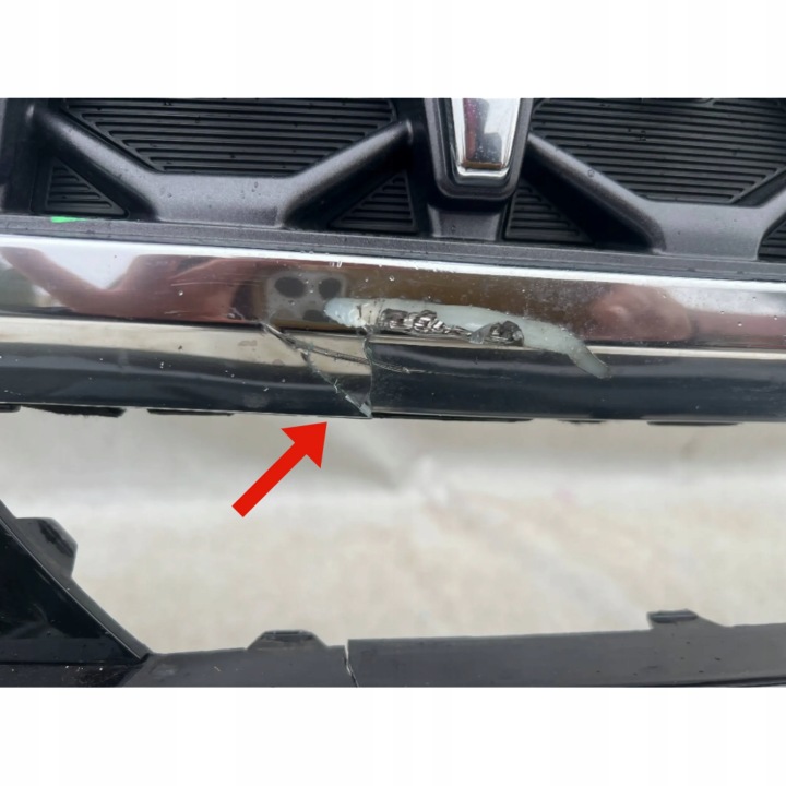 PARE-CHOCS SSANGYUNG REXTON 2021 GRILLE AVANT AVANT 78711-36040