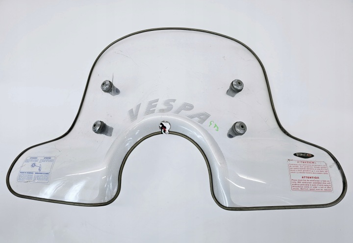PIAGGIO VESPA VITRE DÉFLECTEUR D'AIR PROTECTION AVANT