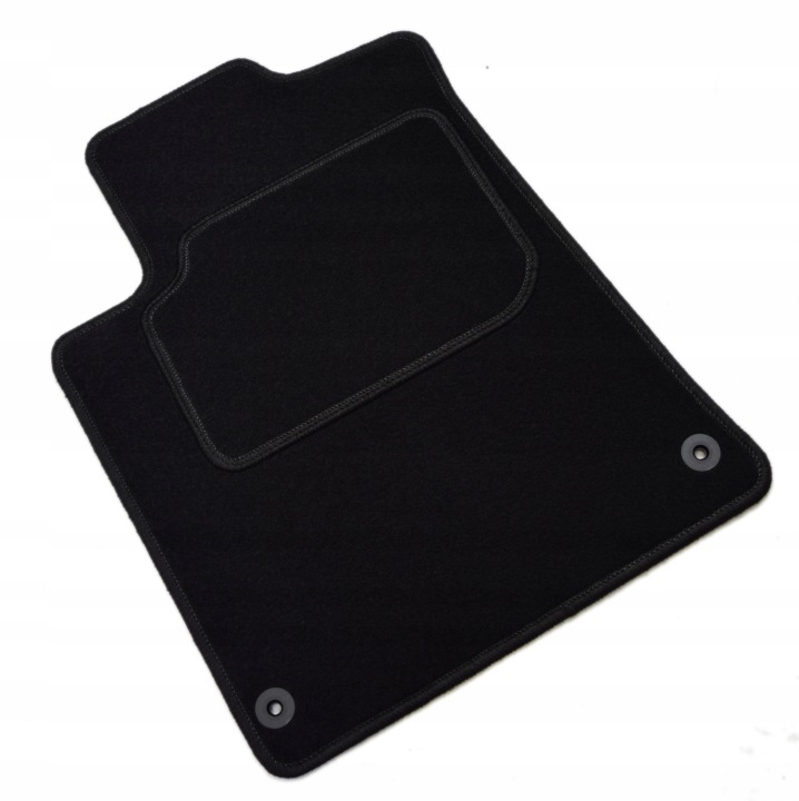 PEUGEOT 407 2004-2011R. NOIR TAPIS DE SOL VELOURS ECONOMY