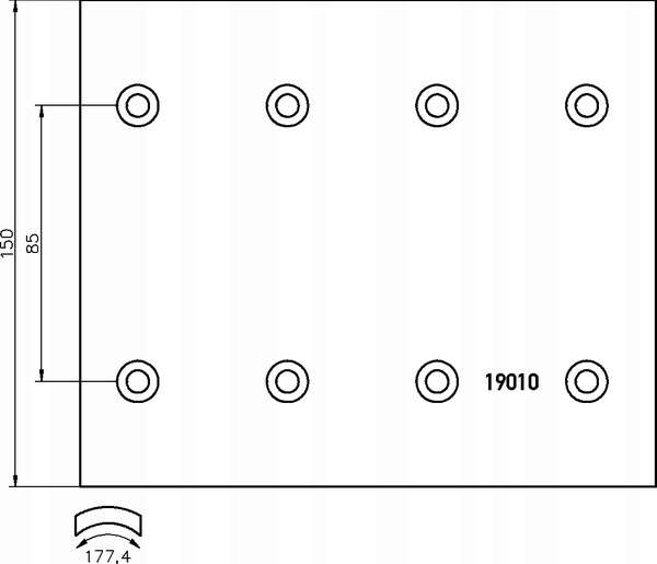 BRIDA DE FRENADO DON 19010 1 NO GRANDE 