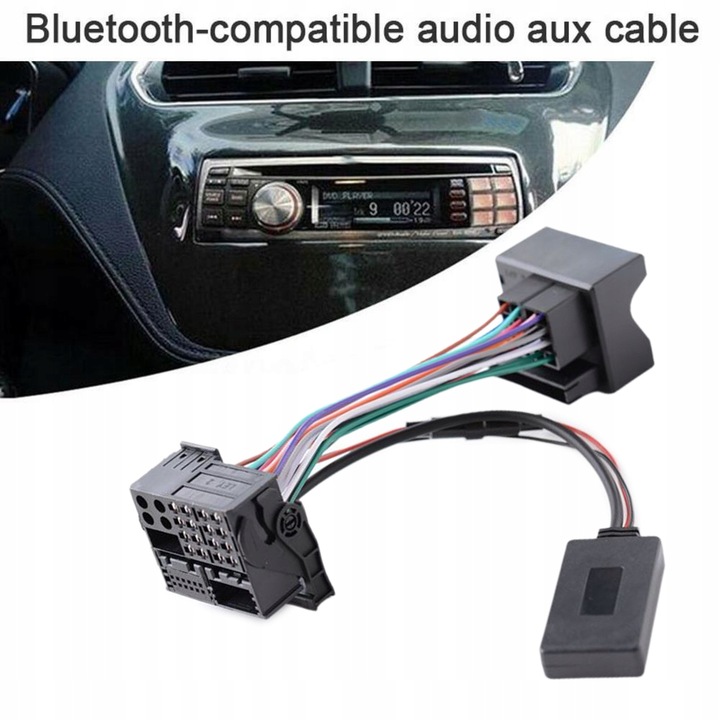 PARA BMW E39 E46 3 SERIES RADIO STEREO CABLE AUX 