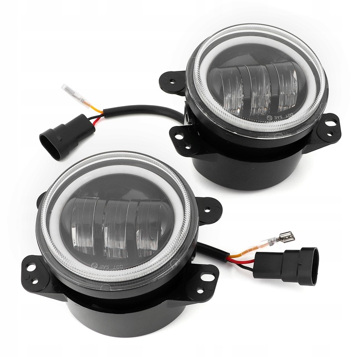 4-CALOWA LAMP FOG LAMP LED ROUND FROM photo 2 - milautoparts-fr.ukrlive.com