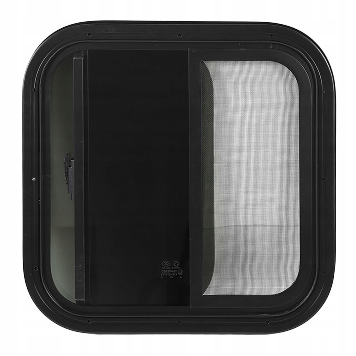 L500 H500 MM RV COULISSANT VITRE TEMPEROWANE FIBRE DE VERRE ANTI -UV MOBILE 68