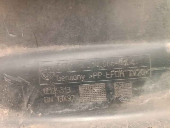 BMW X3 MOULURE SEUIL PRAWIDLOWY 2005 SUV 4/5DR 3330866 (04-06) 2.5I