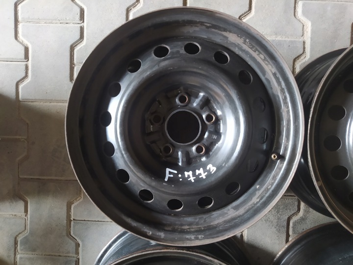 LLANTAS ACERO 6,5X16 5X114,3 ET45 TOYOTA AVENSIS RAV4 COROLLA VERSO 