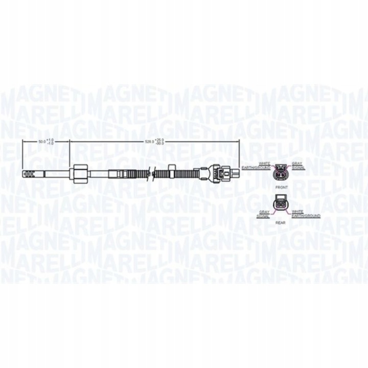CAPTEUR TEMP GAZ D'ÉCHAPPEMENT DB C CLASSE W204 3,0