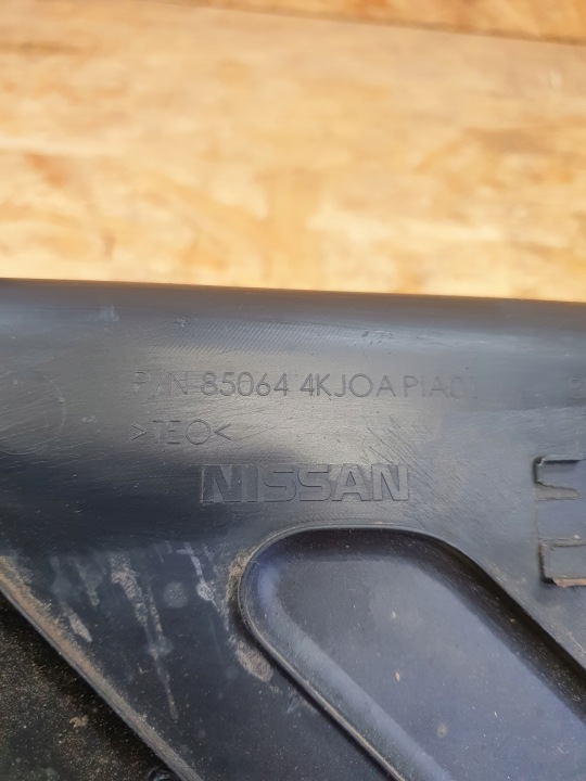 NISSAN NAVARA D23 PROTECTION PARE-CHOCS ARRIÈRE 850644KJOA