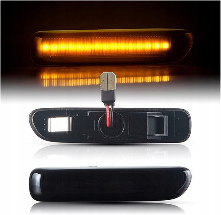 CLIGNOTANTS NOIR CLIGNOTANTS LED BMW E46 1998-2003 FUMÉE STATYCZNE