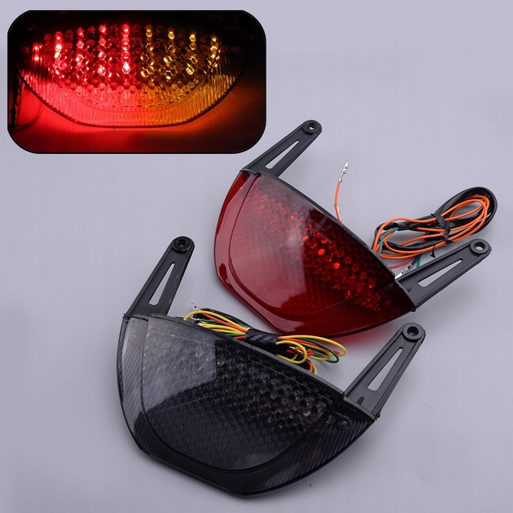 FARO PARTE TRASERA DIOPARA LUMINOSO LED PARA HONDA CBR600RR 2007-2012 