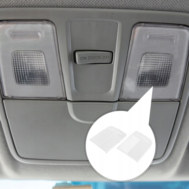 10 PIÈCES AUTOMOBILES FEUX PANELOWYCH VERS ÉCLAIRAGE INTÉRIEUR AVEC 48 DIODES LED COULEUR CLAIRE ÉCLAIRAGE