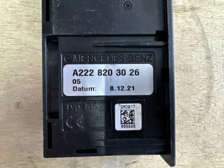 A2228203026 GENUINE STEROWNIK/MODUL USB