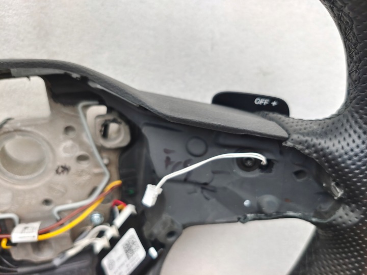 VW GOLF VIII 8 VOLANT CUIR PALETTES 5H0959542C