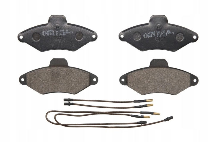 PLAQUETTES FREIN AVANT BRECK 21631 00 701 10