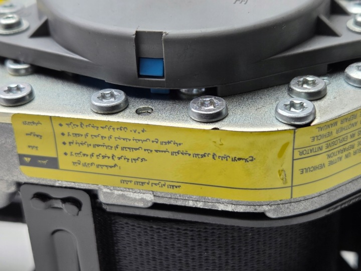 SUBARU OUTBACK V CEINTURE DE SÉCURITÉ GAUCHE ARRIÈRE EUROPE