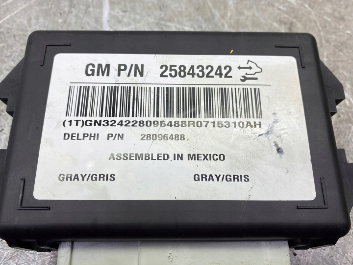 OPEL ANTARA 2009 MODULE CONTRÔLEUR CONFORT 25843242