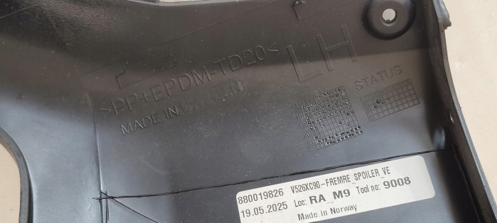 PARE-CHOCS AVANT VOLVO XC90 II R-DESIGN LIFT 2019- 31383801 31353369 31690641