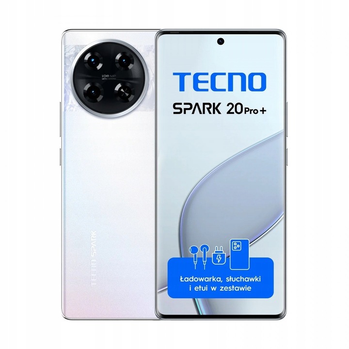 Tecno smartphone spark 20 pro kj7 2568 lunar frost 🏷️ 415