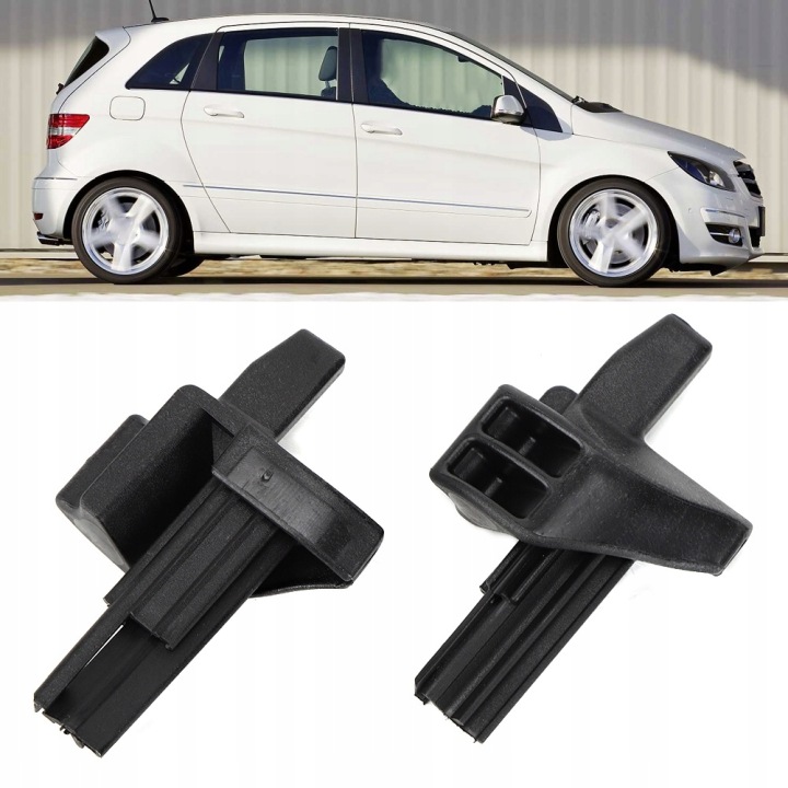 FIXATION HACZYKI GUIDE RIDEAUX COUVERCLES DE COFFRE VERS MERCEDES A W169 B W245