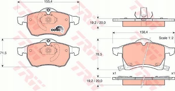 TRW DF4426 DISC BRAKE photo 9 - milautoparts-fr.ukrlive.com