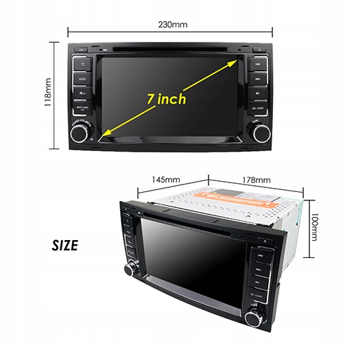 RADIO ANDROID VW MULTIVAN T5 TOUAREG TRANSPORTER 