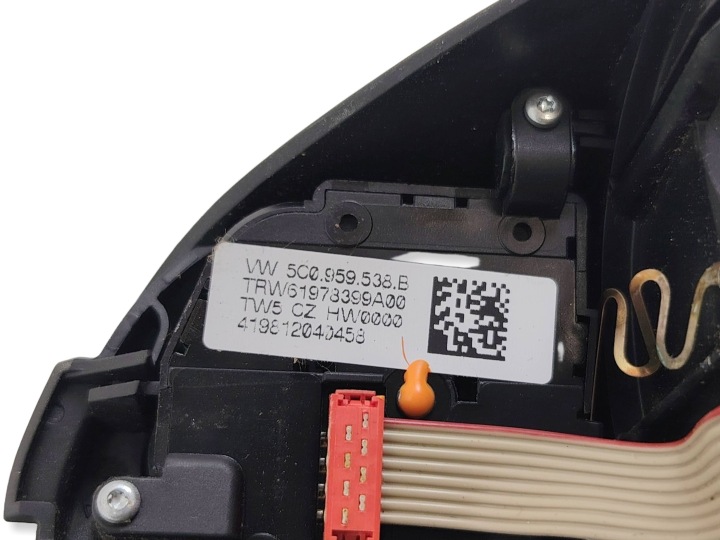 2013 VOLKSWAGEN CADDY BOUTONS SUR CAOUTCHOUC MULTIFONCTION 5C0959538B