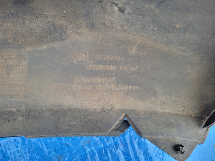 OPEL-CZESCI INSIGNIA A PARE-CHOCS AVANT AVANT LIFT 22787147 562