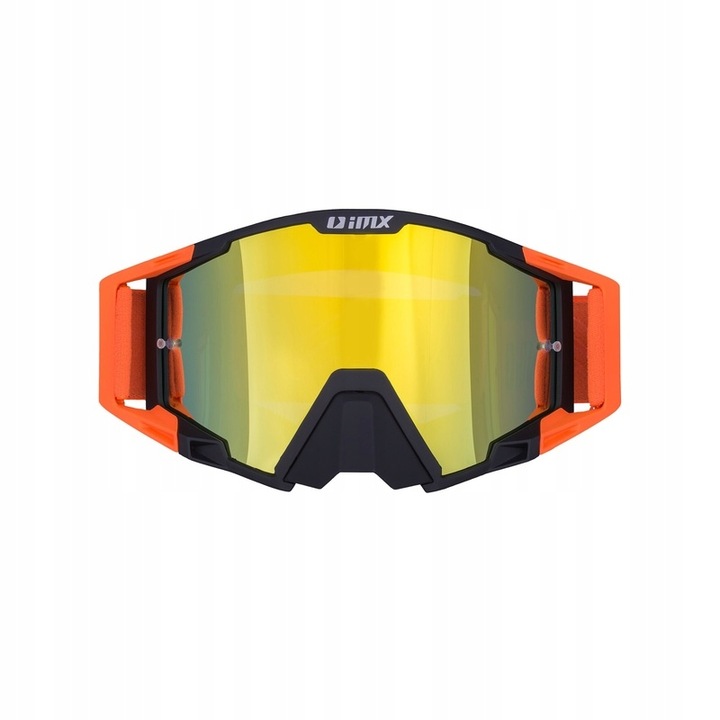 GAFAS IMX SAND BLACK/ORANGE CROSS ENDURO 2 VENTANAS 