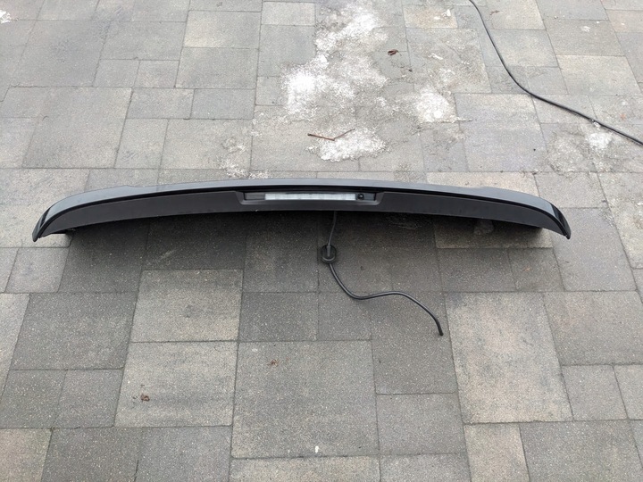 RENAULT SCENIC SPOILER BRIDA AL TAPA DE MALETERO 960305857R NEGRO LUSTRE + LÁMPARA 