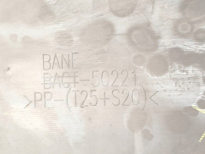 MAZDA III PARE-CHOCS ARRIÈRE BANE-50221