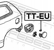 TOPE DE SUSPENSION WZIERNIKA DE TANQUE COMBUSTIBLES HONDA CR-V ELEMENTO HR-V INTEGRA JAZZ LOGOTIPO 