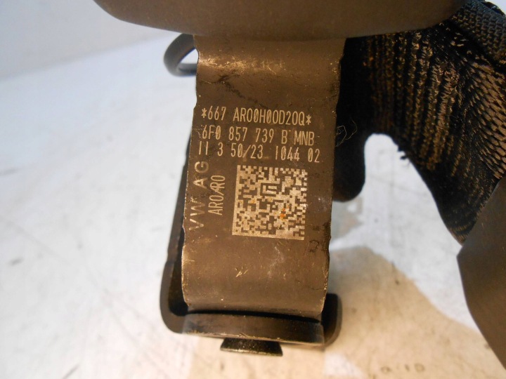 SEAT ARONA IBIZA VOLKSWAGEN POLO AGRAFE AGRAFE COURROIE ARRIÈRE 6F0857739B