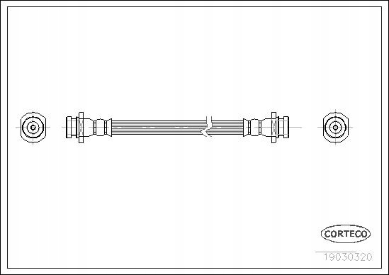 CABLE DE FRENADO ELÁSTICO OPEL - VAUX OPEL - VAUXHAL 