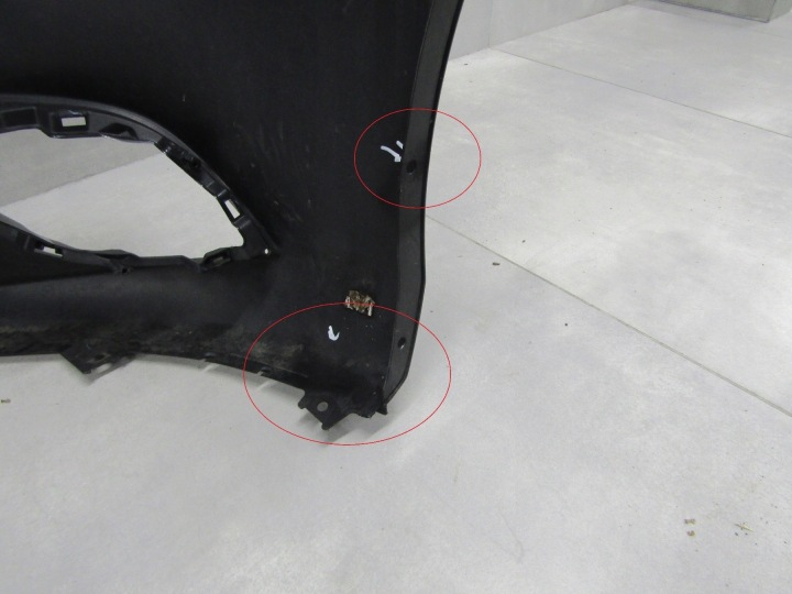 PARE-CHOCS AVANT AVANT MAZDA 6 VI GJ LIFT 15-18