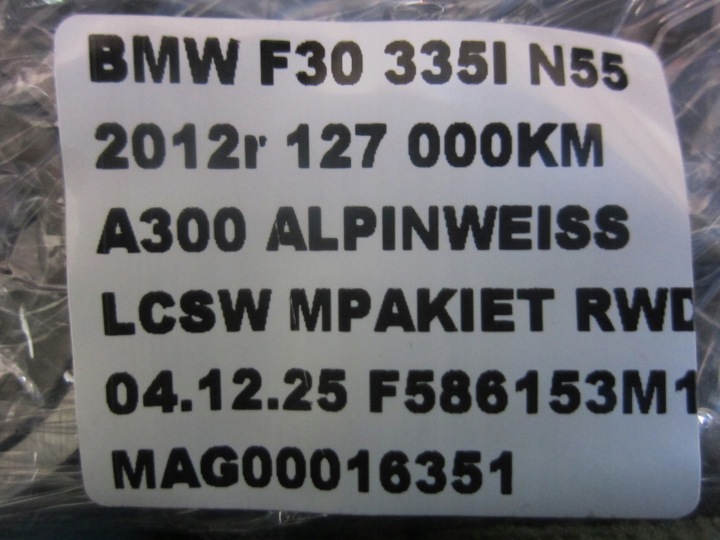 BMW 3 F30 F01 F10 N55 ARBRE À CAMES ÉCHAPPEMENT CASSETTE GALET 7531224 7576161