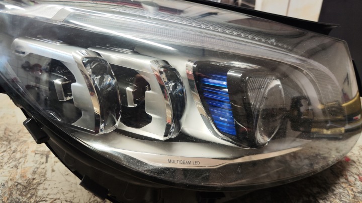 MERCEDES W205 PHARE AVANT GAUCHE DROITE COMPLET LED MULTIBEAM