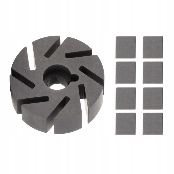 ROTOR MOTEUR POMPES PROZNIOWEJ AVEC CENTRALNYM AVEC SERRURE A2208000648 BW