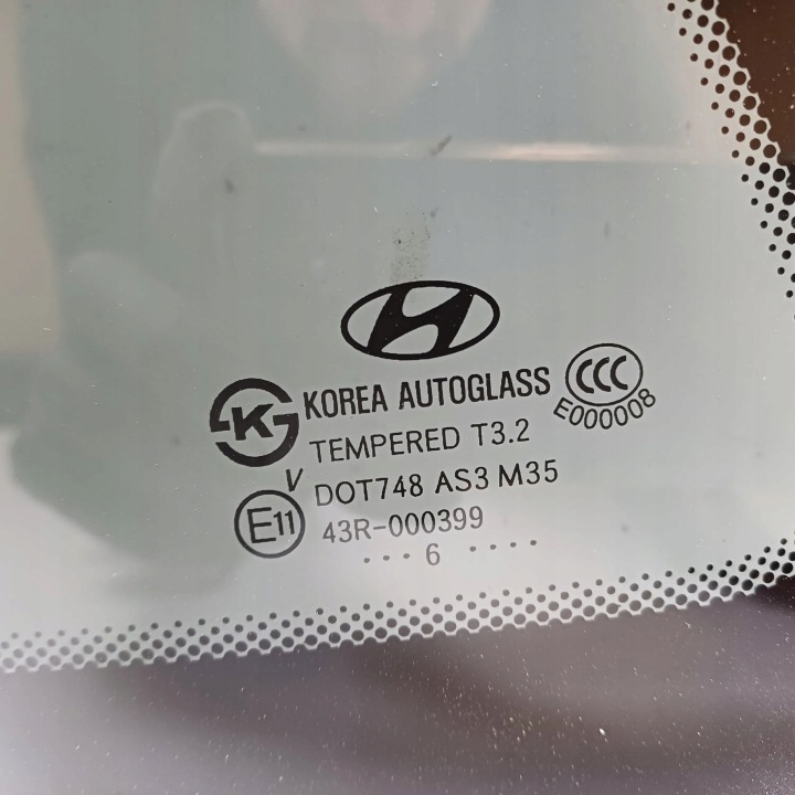 2006 HYUNDAI SANTA FE GLACE LATÉRALE ARRIÈRE 43R000399