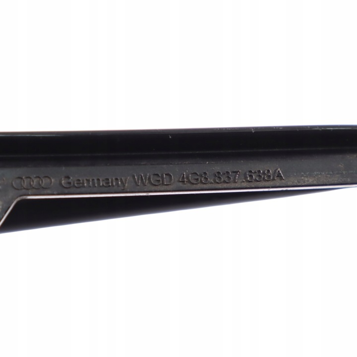 AUDI S7 4G PROTECTION RÉTROVISEURS LATÉRAL TRIANGLE DROIT AVANT NOIRE 4G8837638A