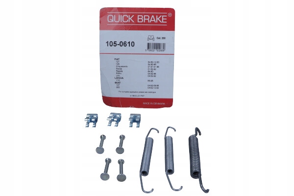 QB SET ASSEMBLY PADS FIAT UNO,RITMO,P ANDA photo 5 - milautoparts-fr.ukrlive.com