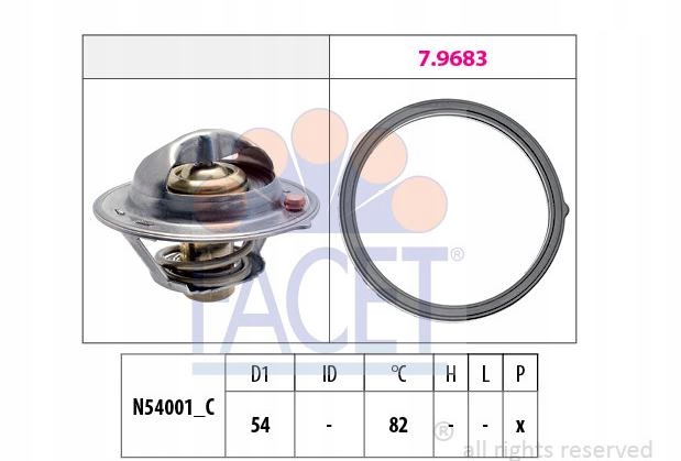 TERMOSTATO FACET 78727 