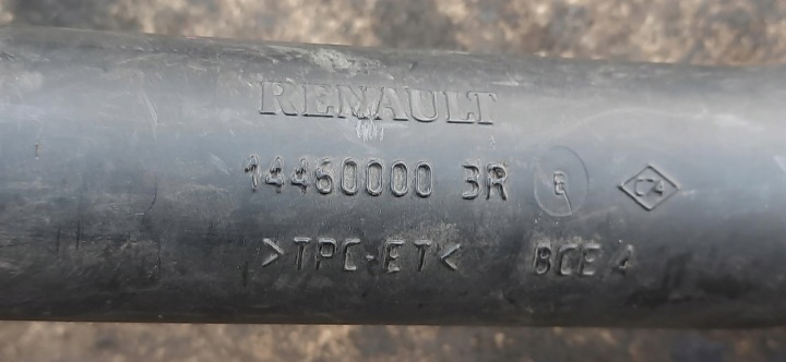 TUYAU TUYAU ÉCHANGEUR D'AIR DE SURALIMENTATION AIR 1.4 TCE RENAULT MEGANE III 144600003R
