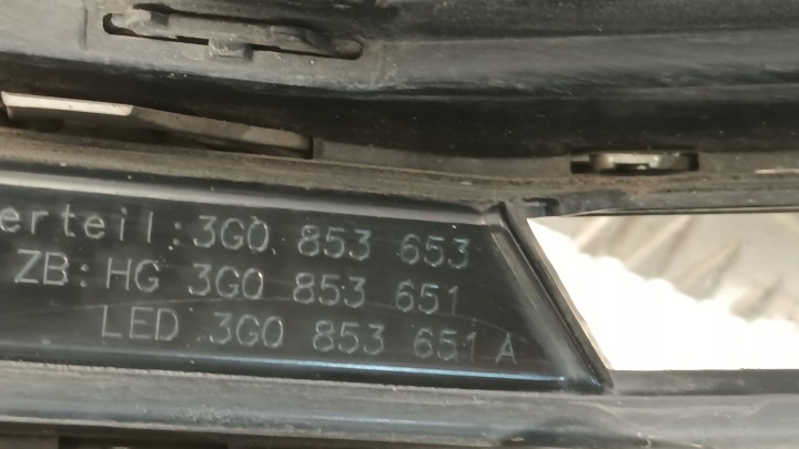 CALANDRE CALANDRE CHROME VW PASSAT B8 3G 14-19 3G0853653 3G0853651A ORIGINAL