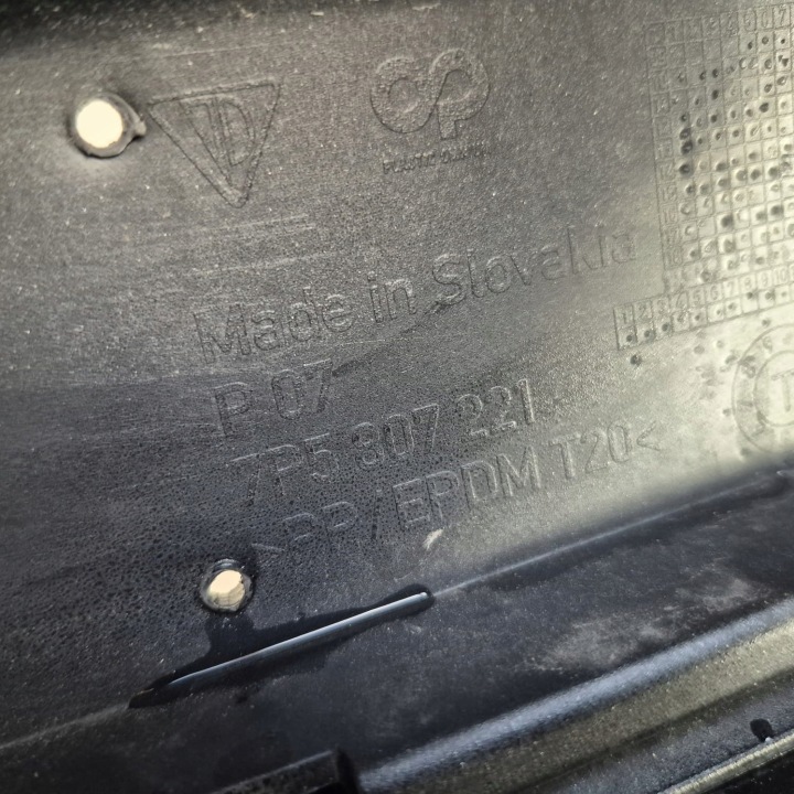 PORSCHE CAYENNE 7P5 10-14 PARE-CHOCS AVANT AVANT SPR PDC 7P5807221