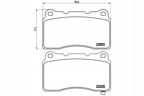 BREMBO DROIT 54 039 KIT PLAQUETTES FREINS FREINS DISQUE
