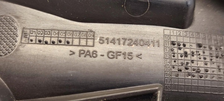 BMW F20 POIGNÉE INTÉRIEURE GAUCHE 7240411