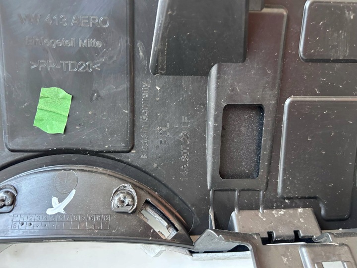 VW ID7 ID.7 PARE-CHOCS AVANT 14A807231 F ORIGINAL