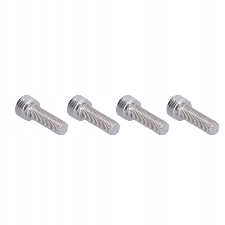 BOULONS AVEC LBEM SZESCIOKATNYM AVEC ACIER INOXYDABLE A2 4 PCS M10X30