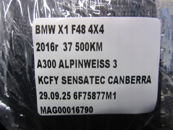 BMW X1 F48 2 PIÈCES F39 TENDEUR CEINTURE DE SÉCURITÉ DROIT USA 72117428112 7428112
