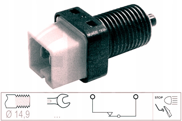 ERA SENSOR CONMUTADOR DE LUZ LUZ DE FRENADO ERA 330704 ERA 